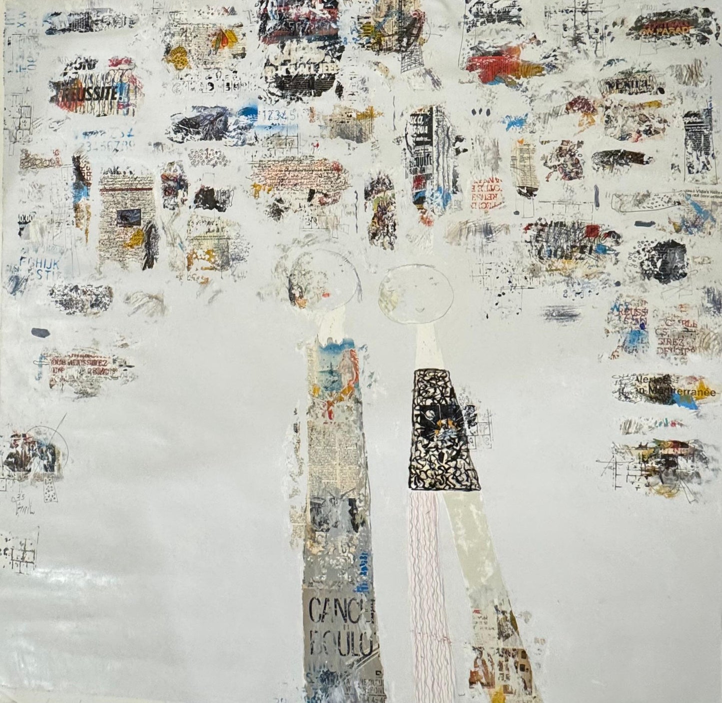 Painting by Sattar Darwish 150x150cm - 2025