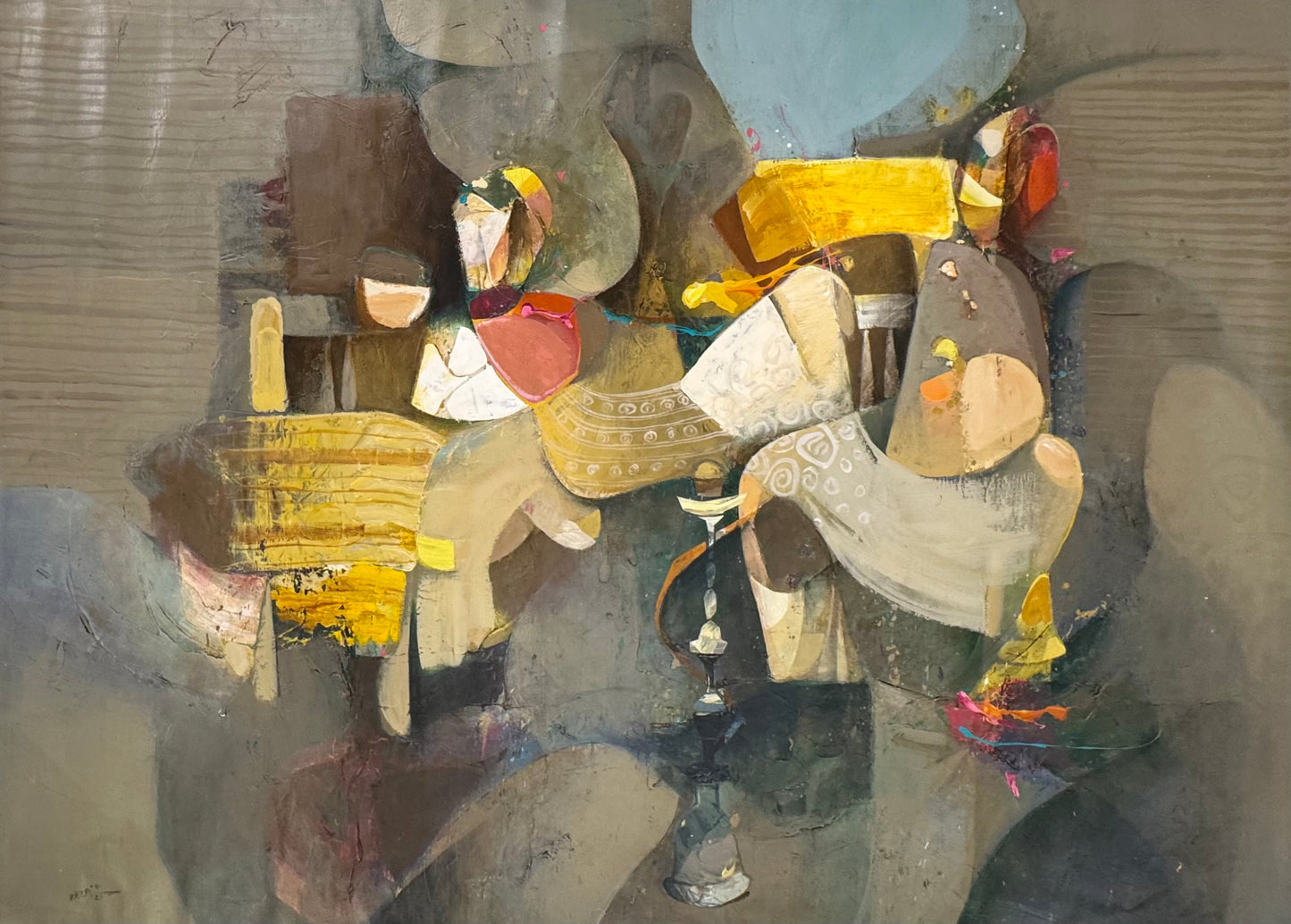 Painting by Amer Ali 180x130cm - 2021
