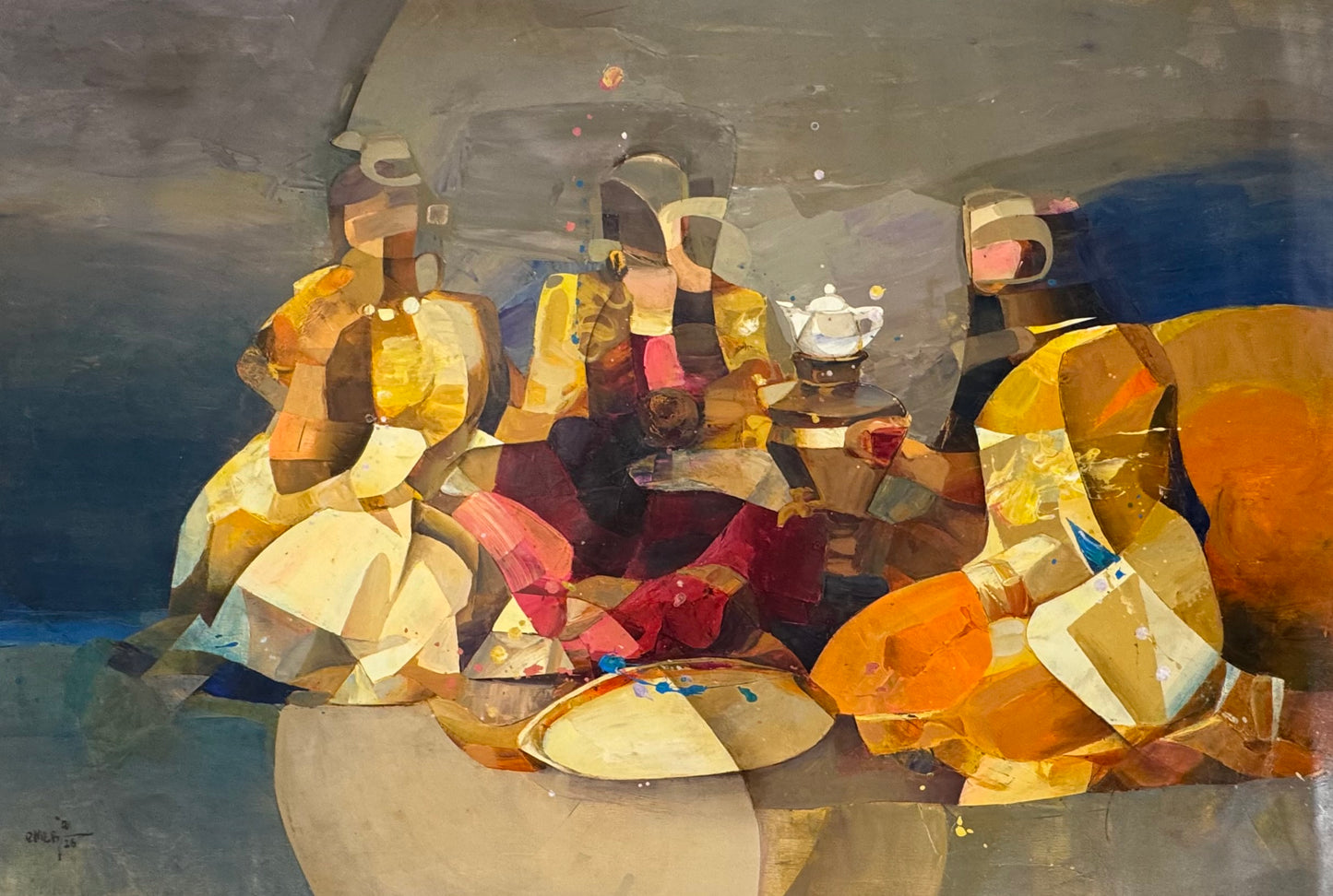 Painting by Amer Ali 150x100cm - 2026