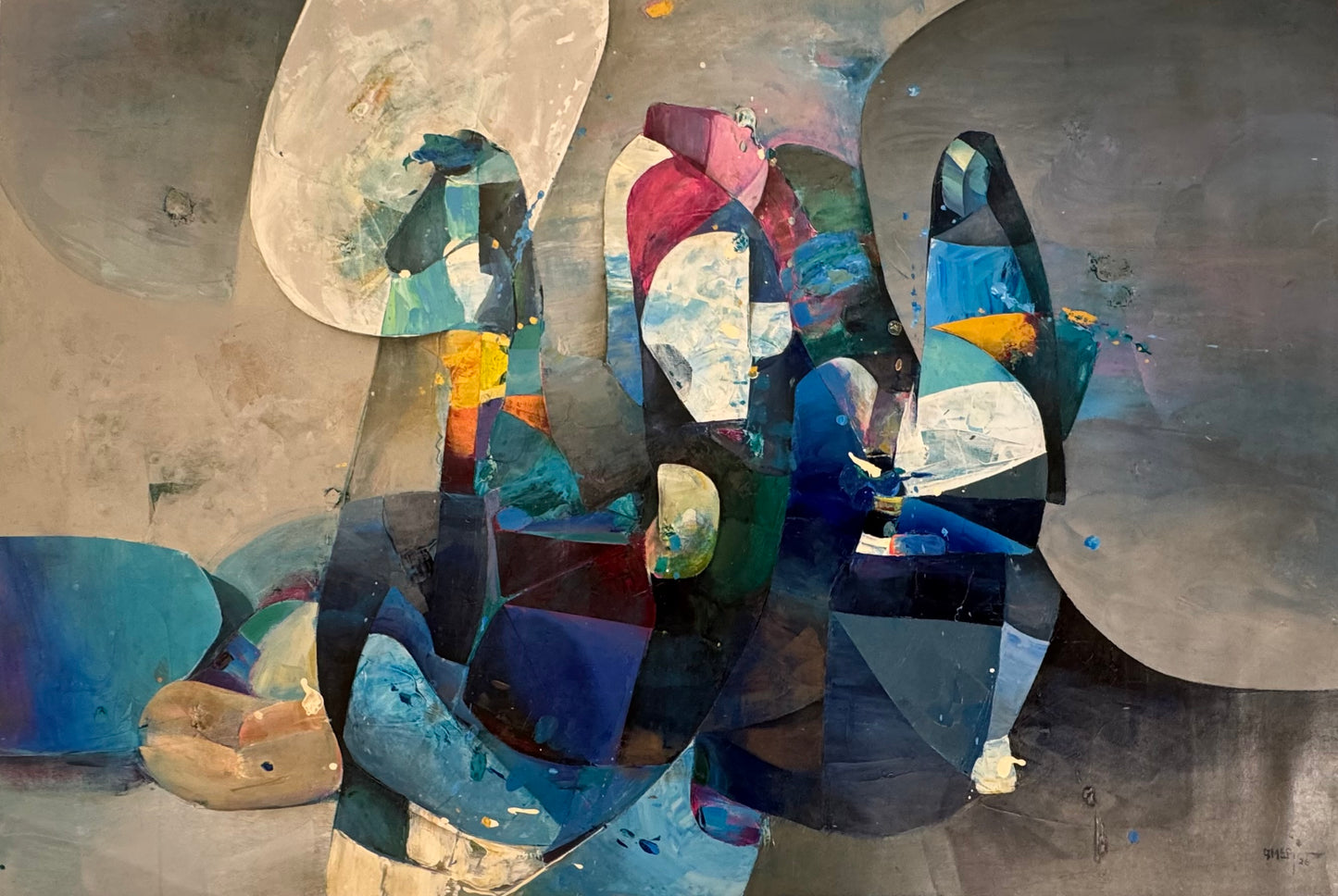 Painting by Amer Ali 150x100cm - 2026