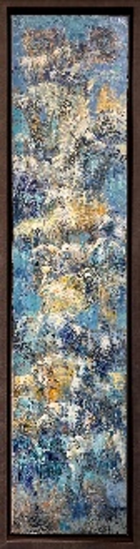 Painting by Jaber Al Sarai 40x180cm