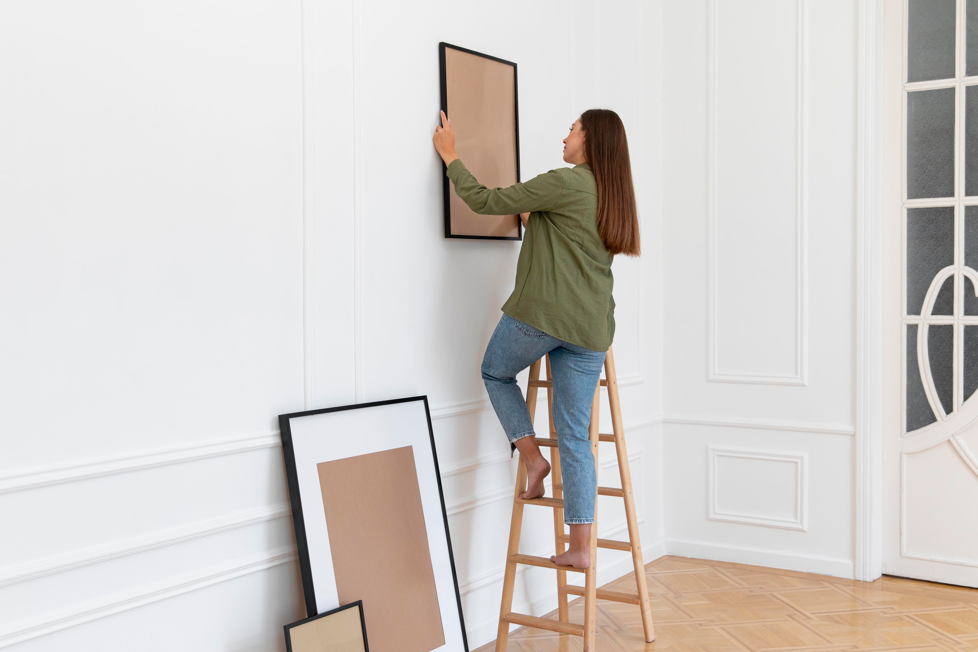 hanging painting