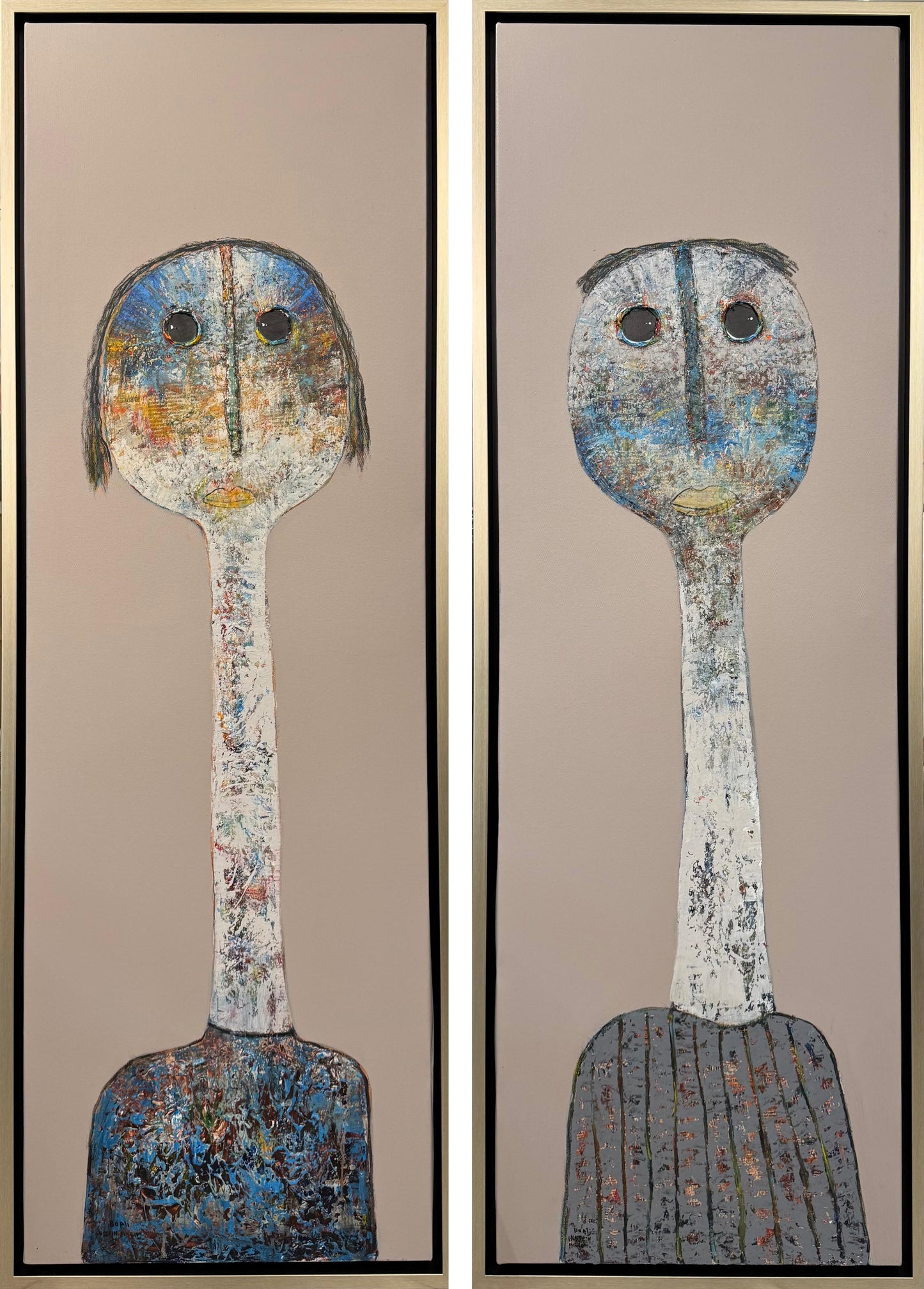 Painting by Hussein Bo Ali 50x150cm