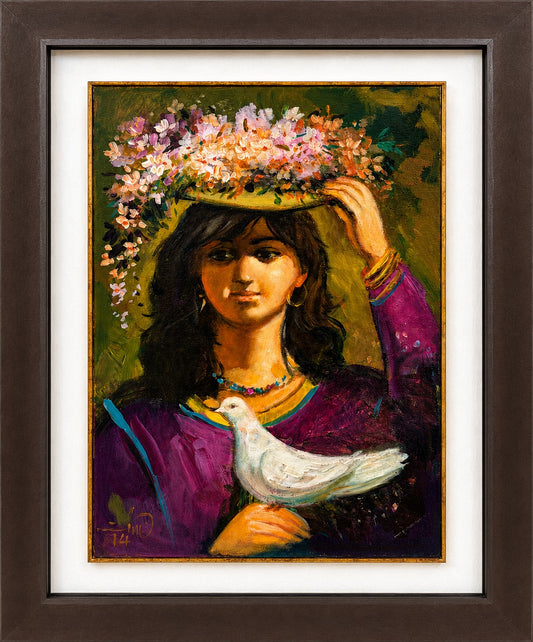 Painting by Nashaat Alousi 30x40cm - 2014
