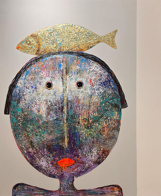 Painting by Hussein Bo Ali 150x180cm
