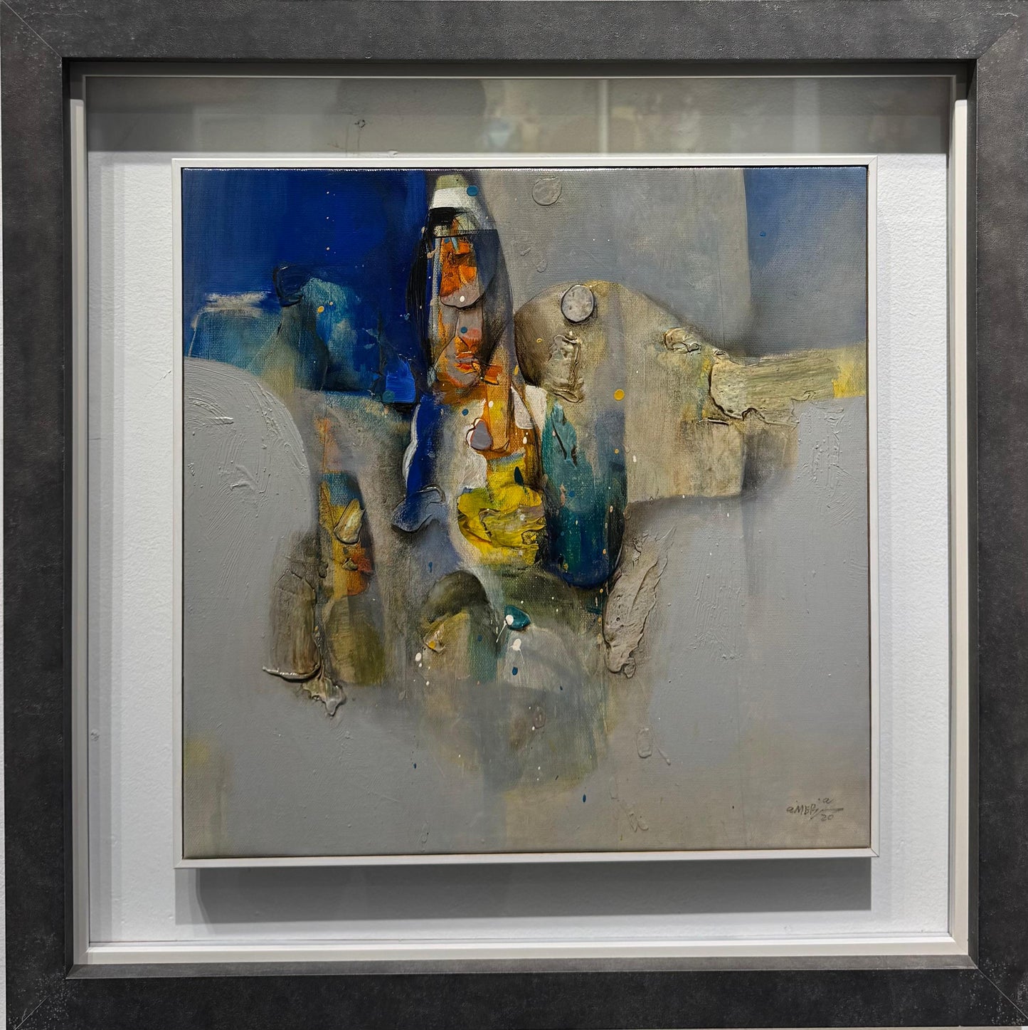 Painting by Amer Ali 35x35cm - 2020