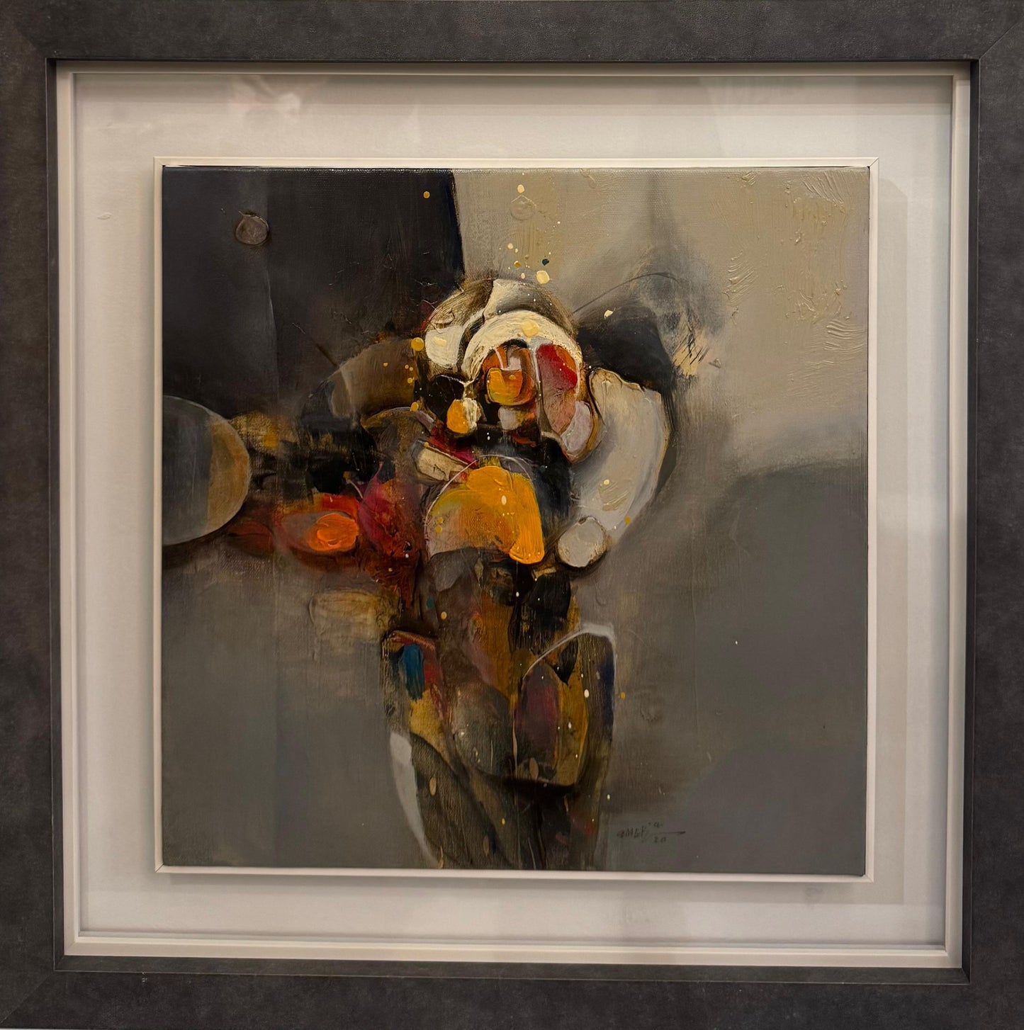 Painting by Amer Ali 35x35cm - 2020