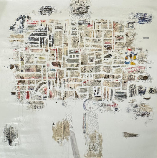 Painting by Sattar Darwish 150x150cm - 2025