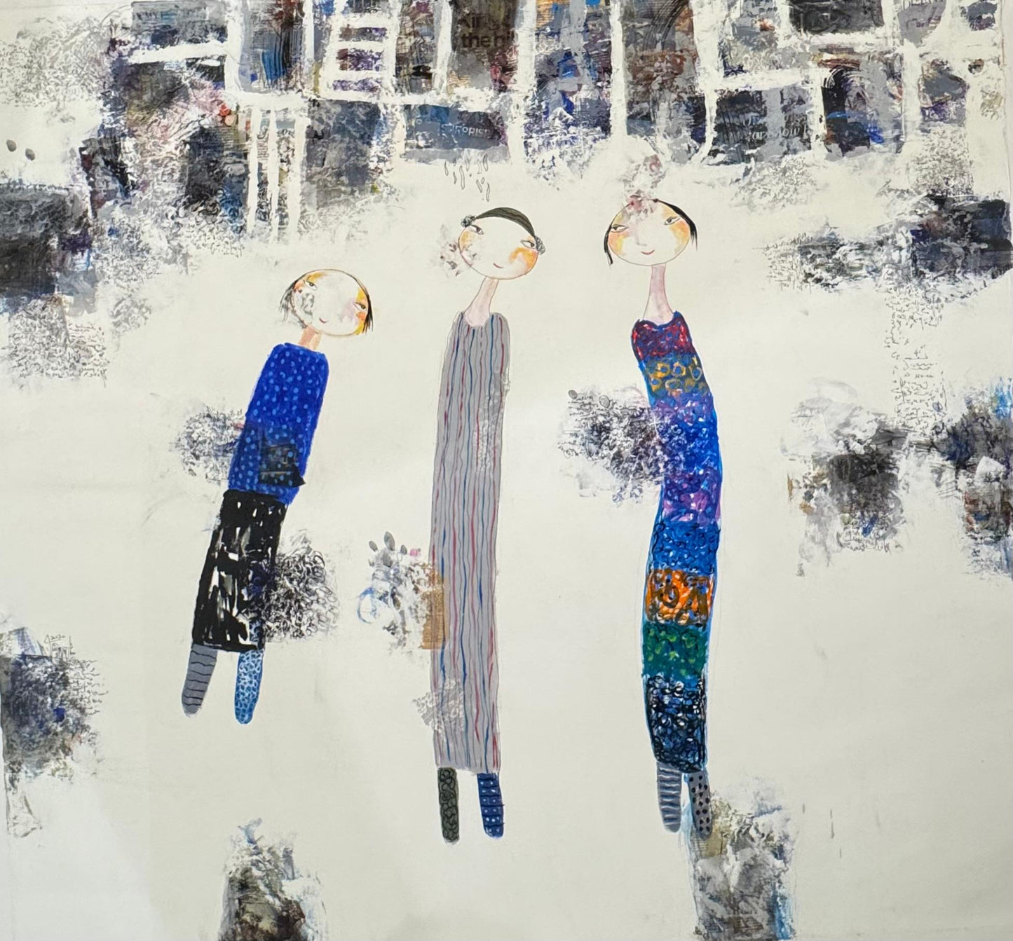 Painting by Sattar Darwish 150x150cm - 2020
