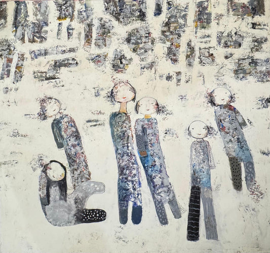 Painting by Sattar Darwish 150x150cm - 2020