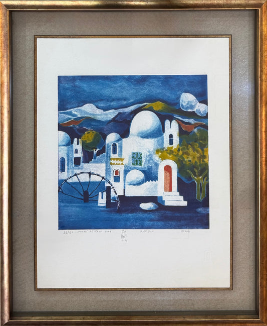 Painting by Nuri Al Rawi 50x65cm - 2009
