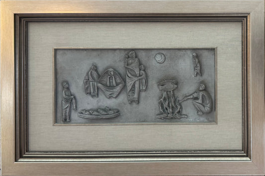 Stone sculpture by Mohammed Ghani Hikmat