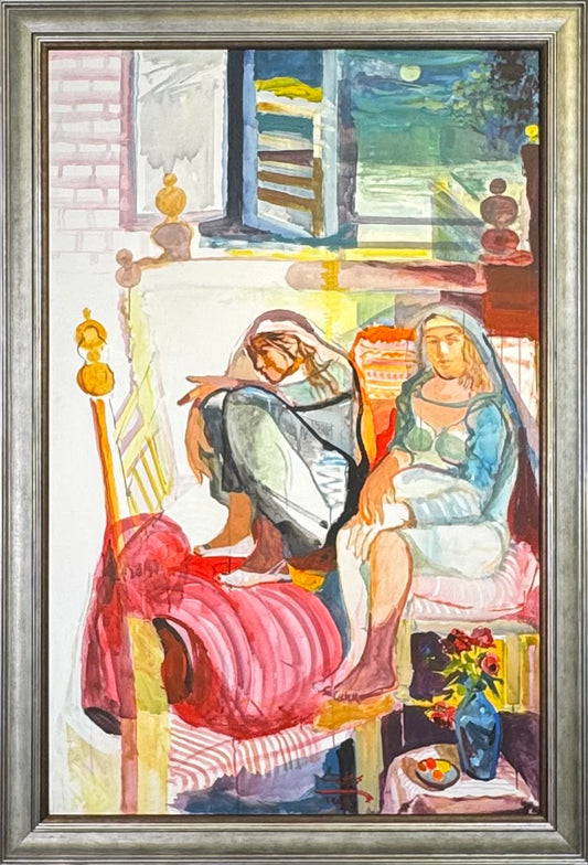 Painting by Mohammad Ali Shakir 150x100cm - 1994