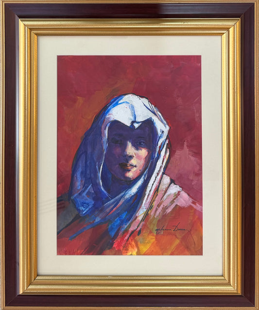 Painting by Mohanna Durra 31x43cm