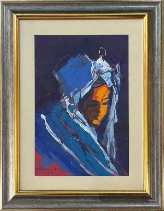 Painting by Mohanna Durra 30x45cm - 1990