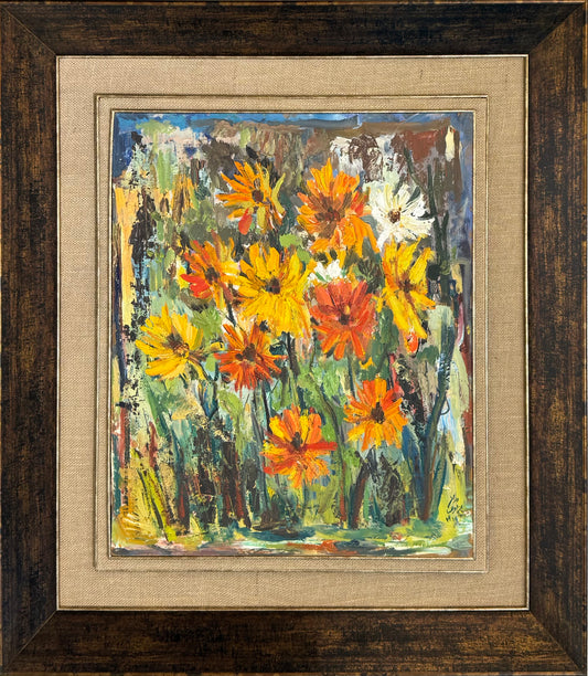 Painting by Widad Al Orfali 50x60cm - 1969