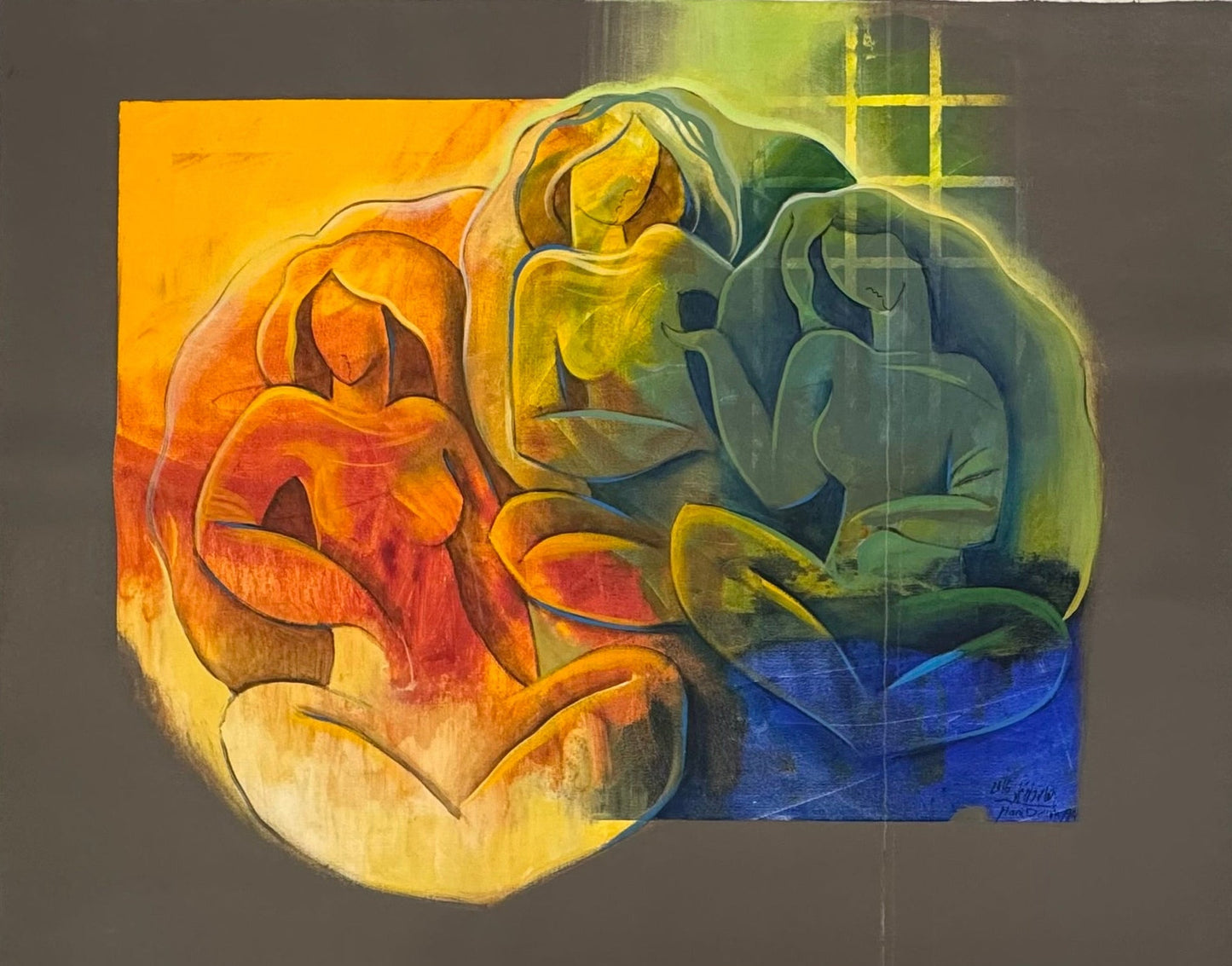 Painting by Hani Dallah 80x100cm - 2016
