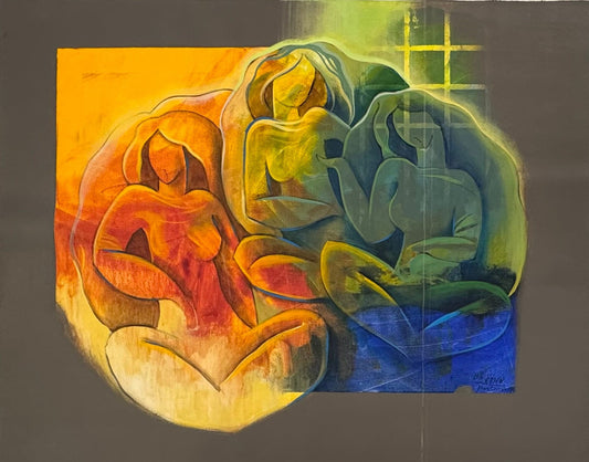 Painting by Hani Dallah 80x100cm - 2016