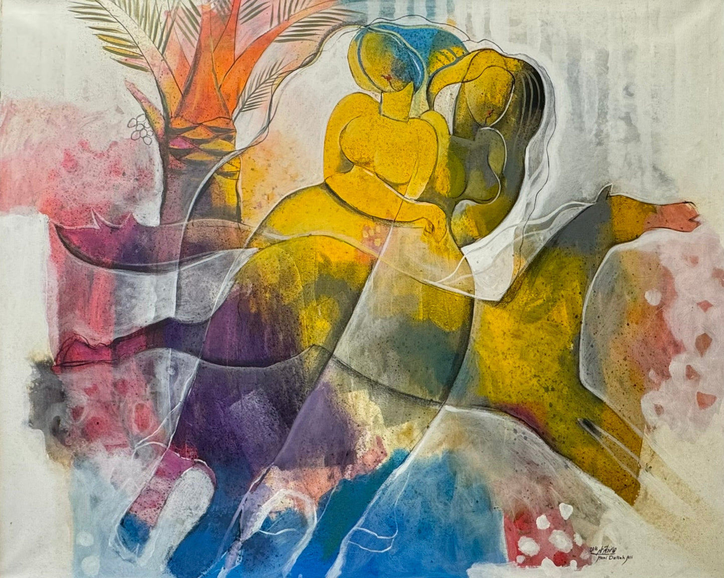 Painting by Hani Dallah 150x120cm - 2016
