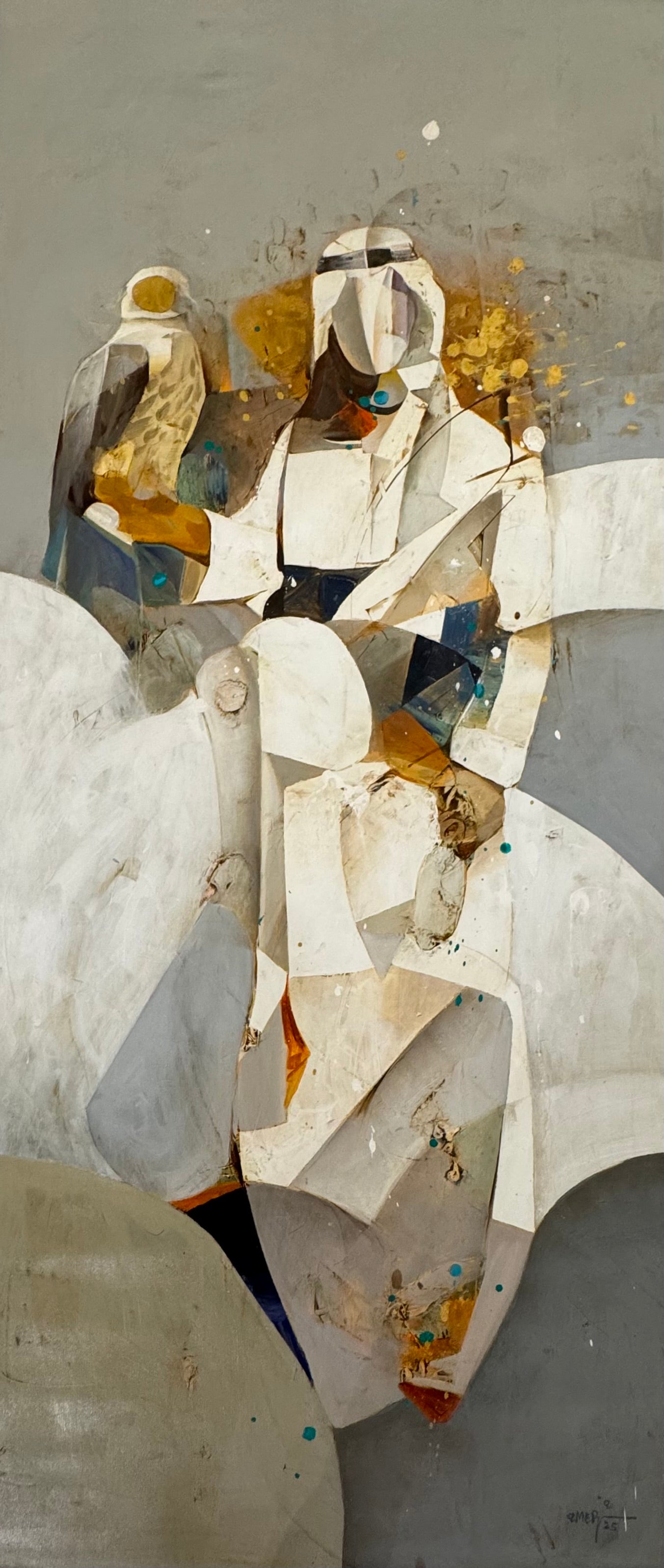 Painting by Amer Ali 150x65 - 2025