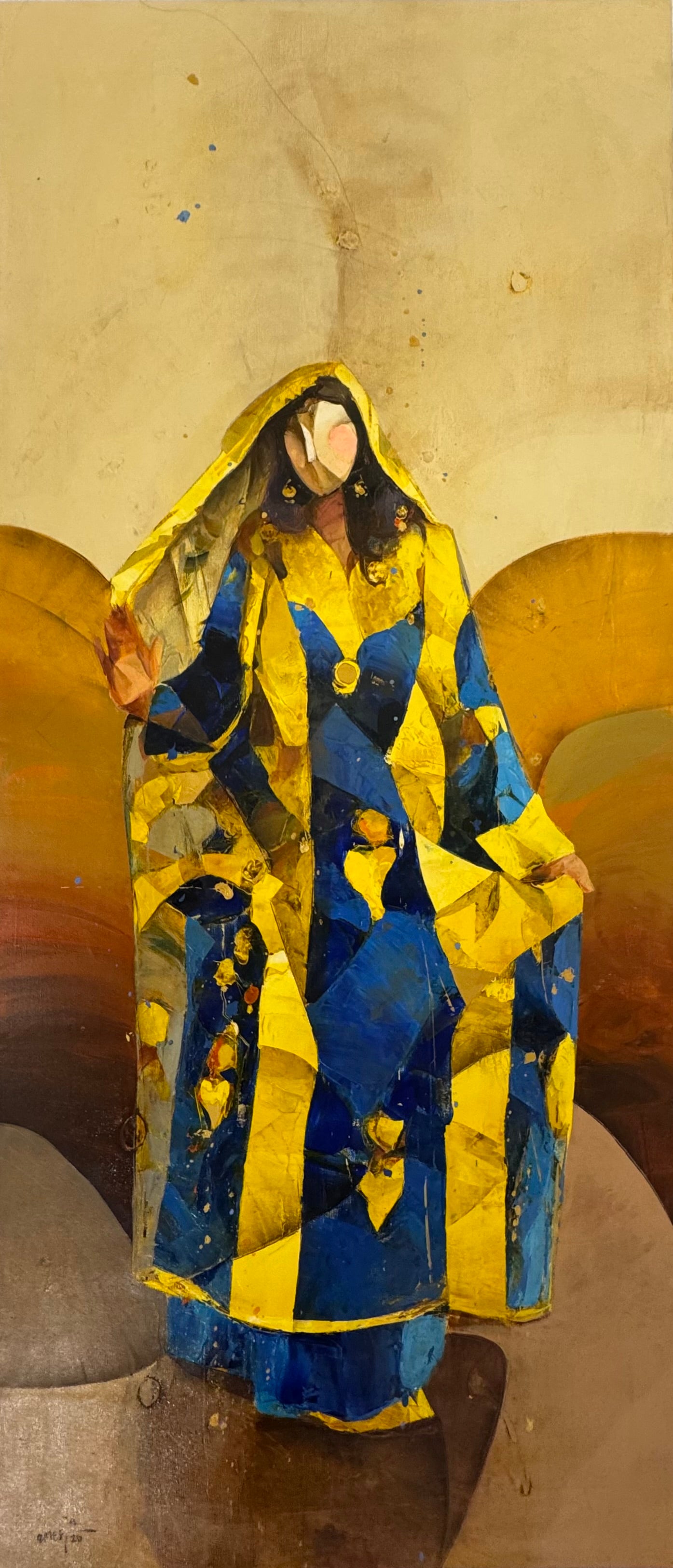 Painting by Amer Ali 150x65 - 2026