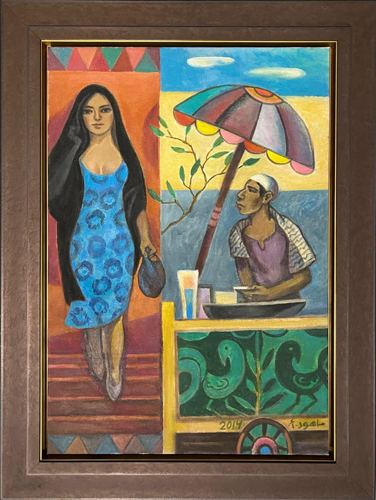 Painting by Mahood Ahmed 50x70cm - 2014