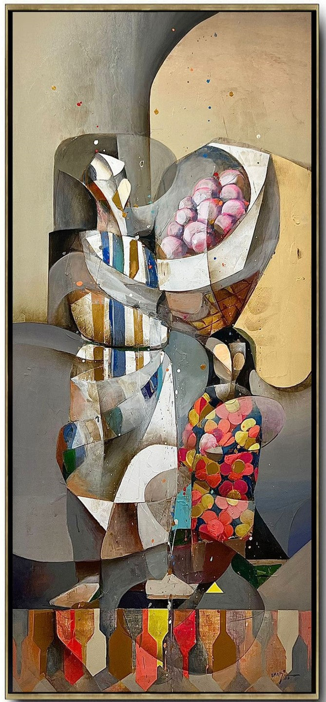Painting by Amer Ali 65x150cm - 2023