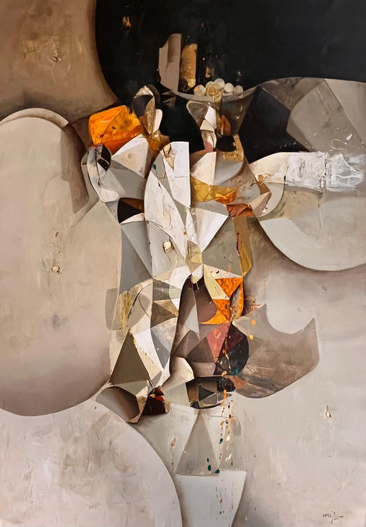 Painting by Amer Ali 200x140cm - 2024