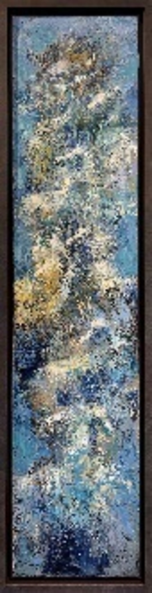 Painting by Jaber Al Sarai 40x180cm