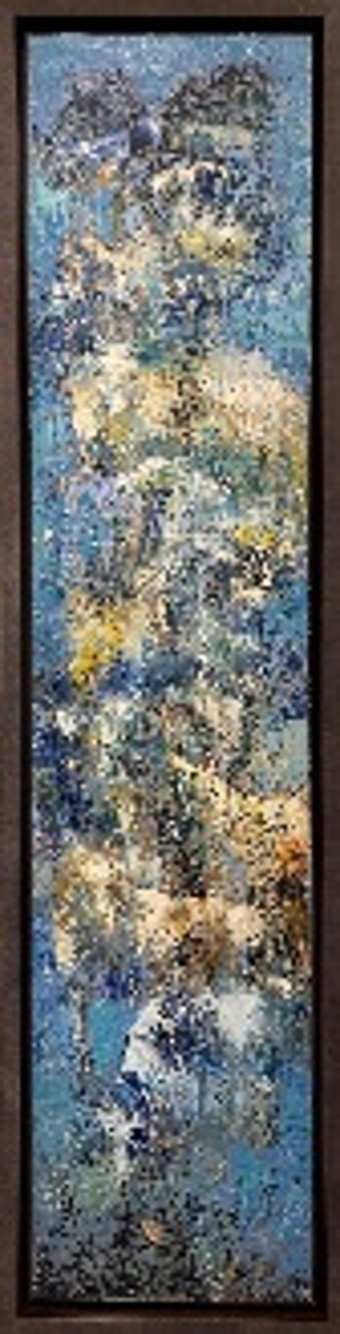 Painting by Jaber Al Sarai 40x180cm