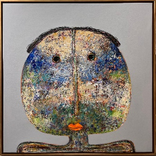 Painting by Hussein Bo Ali 100x100cm