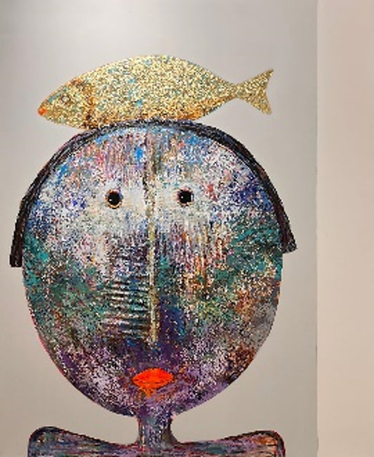 Painting by Hussein Bo Ali 150x180cm
