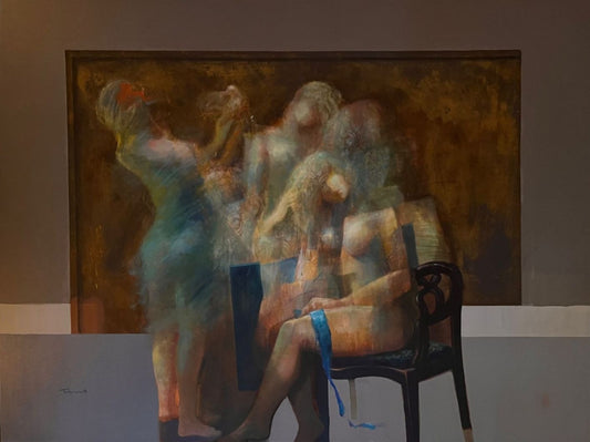 Painting by Jaber Al Sarai 150x200cm