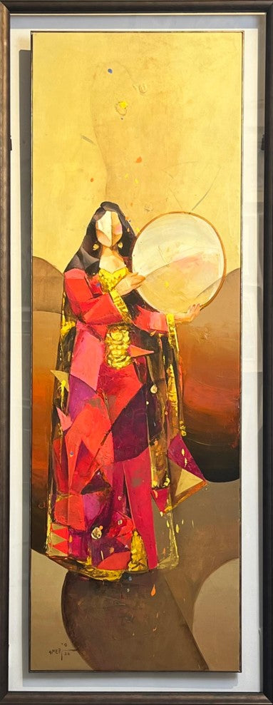 Painting by Amer Ali 40x120cm - 2026