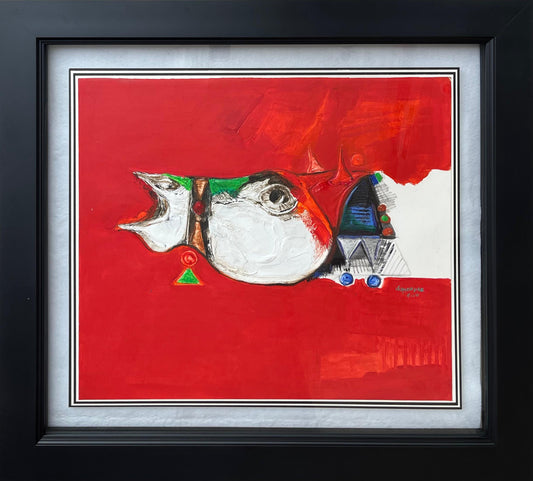 Painting by Amer Al Obaidi 64x56cm - 2007