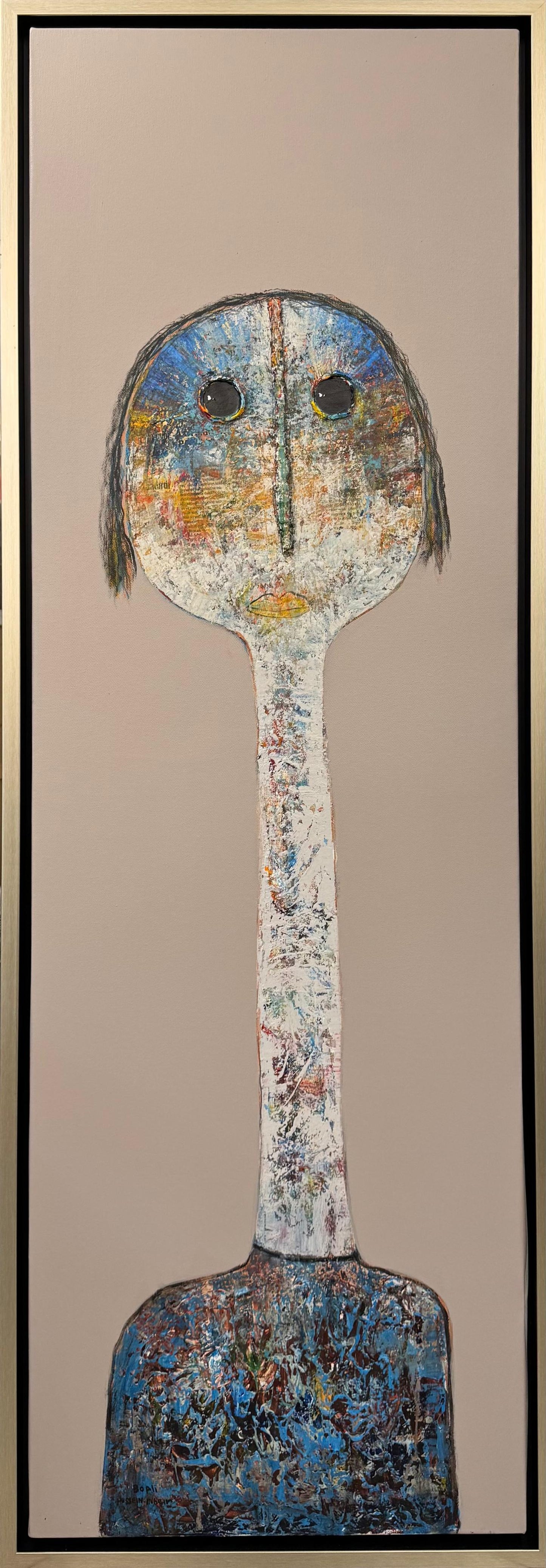 Painting by Hussein Bo Ali 50x150cm