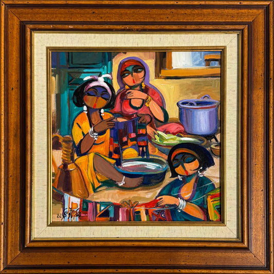 Painting by Shaker Alousi 30x30cm - 2022