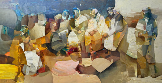 Painting by Amer Ali 250x130cm - 2026