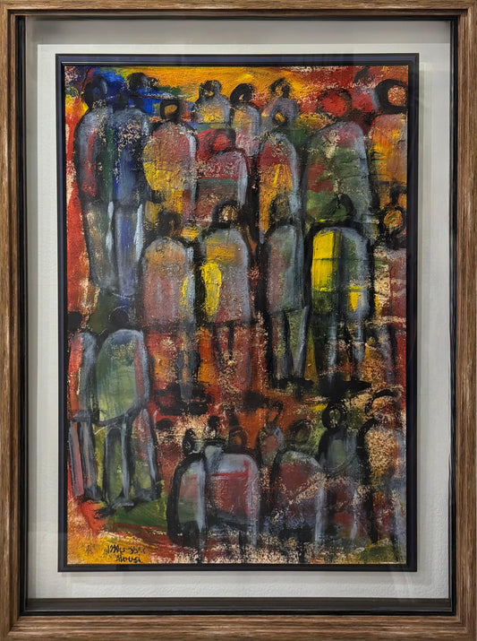 Painting by Maath Al Alousi 50x70cm - 1995