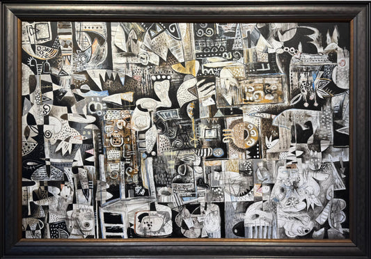 Painting by Saad Makki 150x100cm - 2026