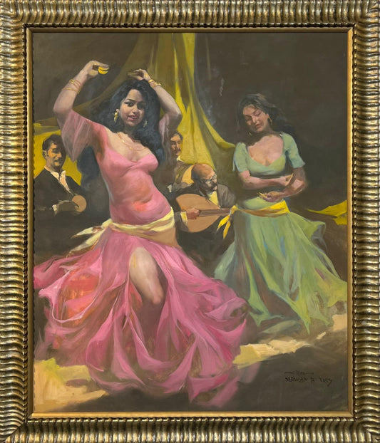 Painting by Serwan Baran 95x115cm - 2005